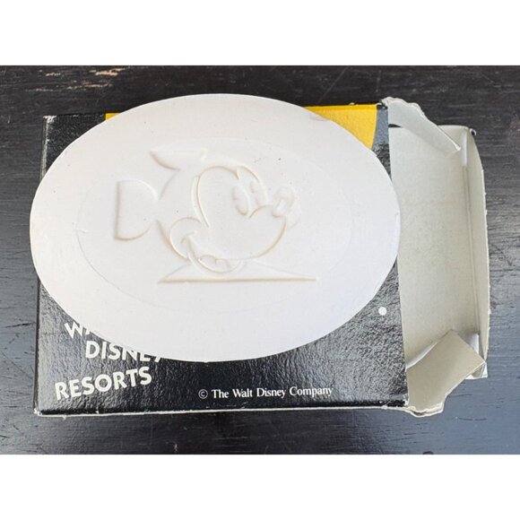 Vintage 1955 Mickey Mouse Facial Soap 1.25oz Walt Disney Resorts Unused Soap Bar - Picture 4 of 4